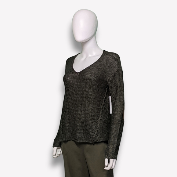 RDI Dark Army Twist with Elbow Patch Sweater S/P - Picture 6 of 11